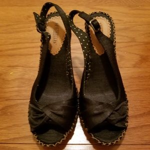 Anthropologie Seychelles Singapore Wedge MWOT